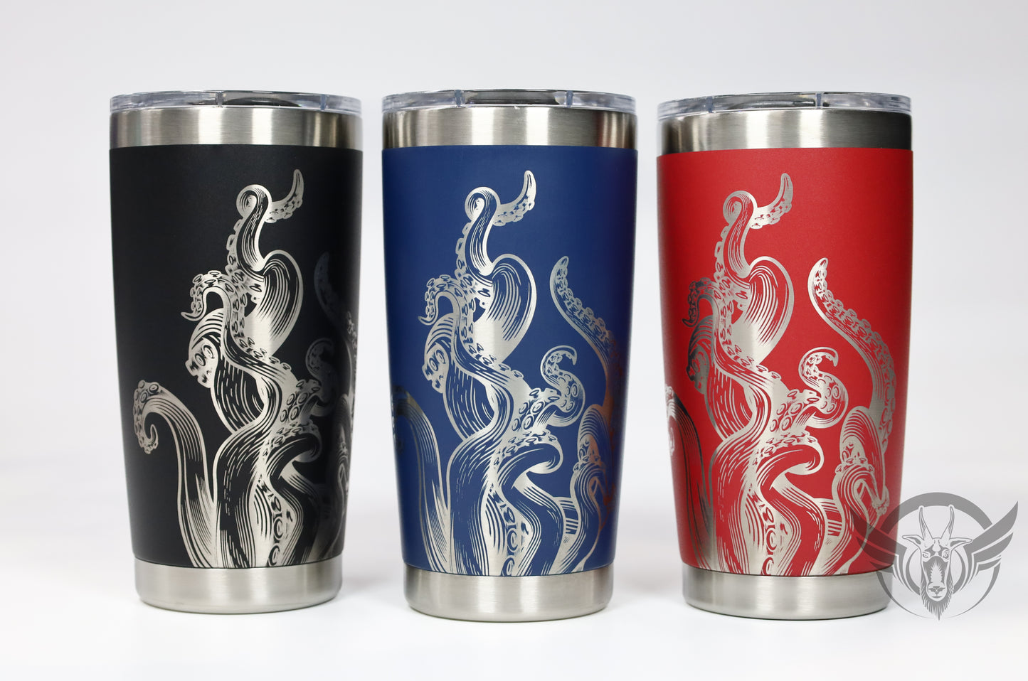 20oz Kraken Tentacles Art tumbler